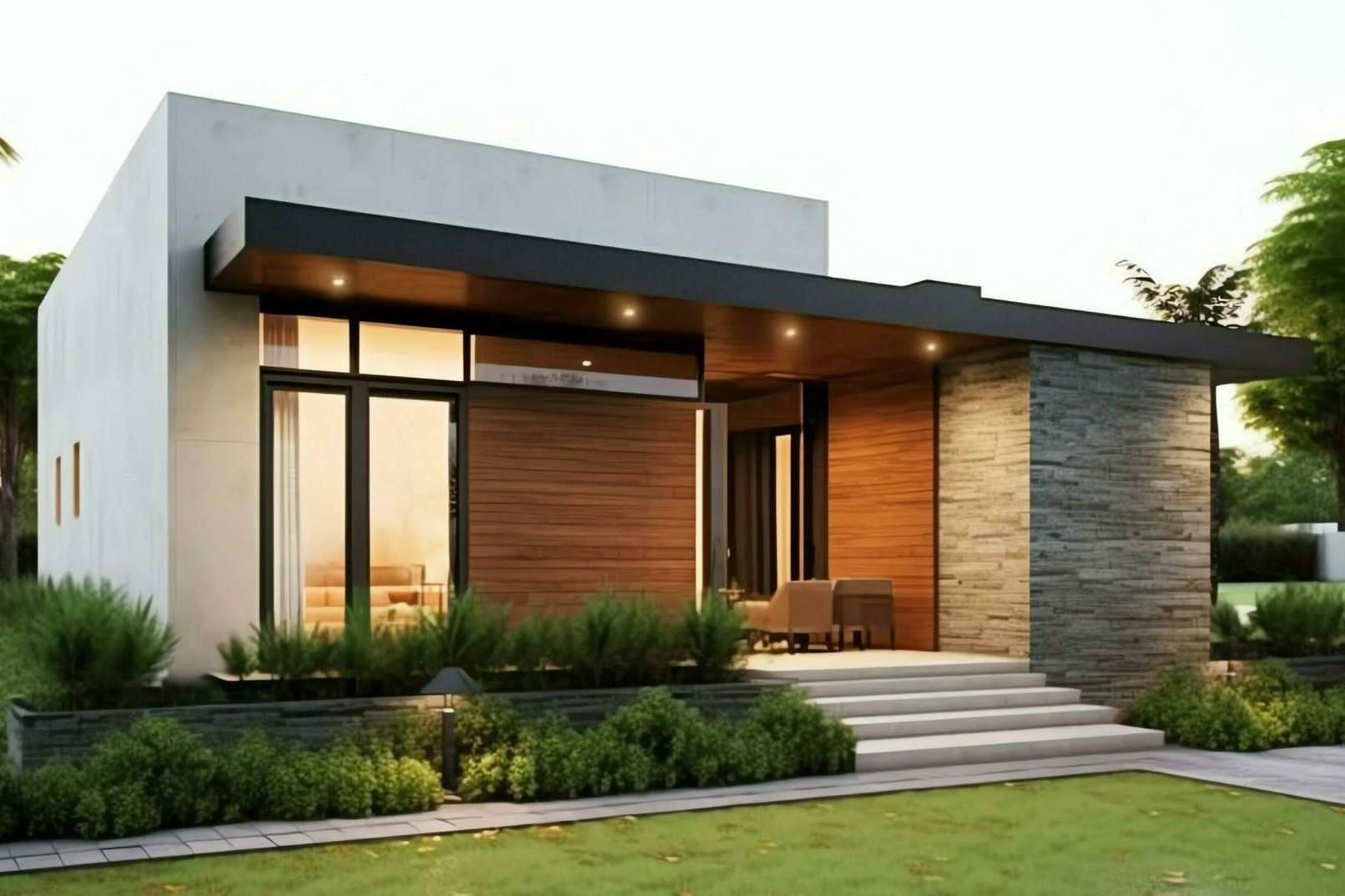 Arquitectura exclusiva y elegante con casas modulares