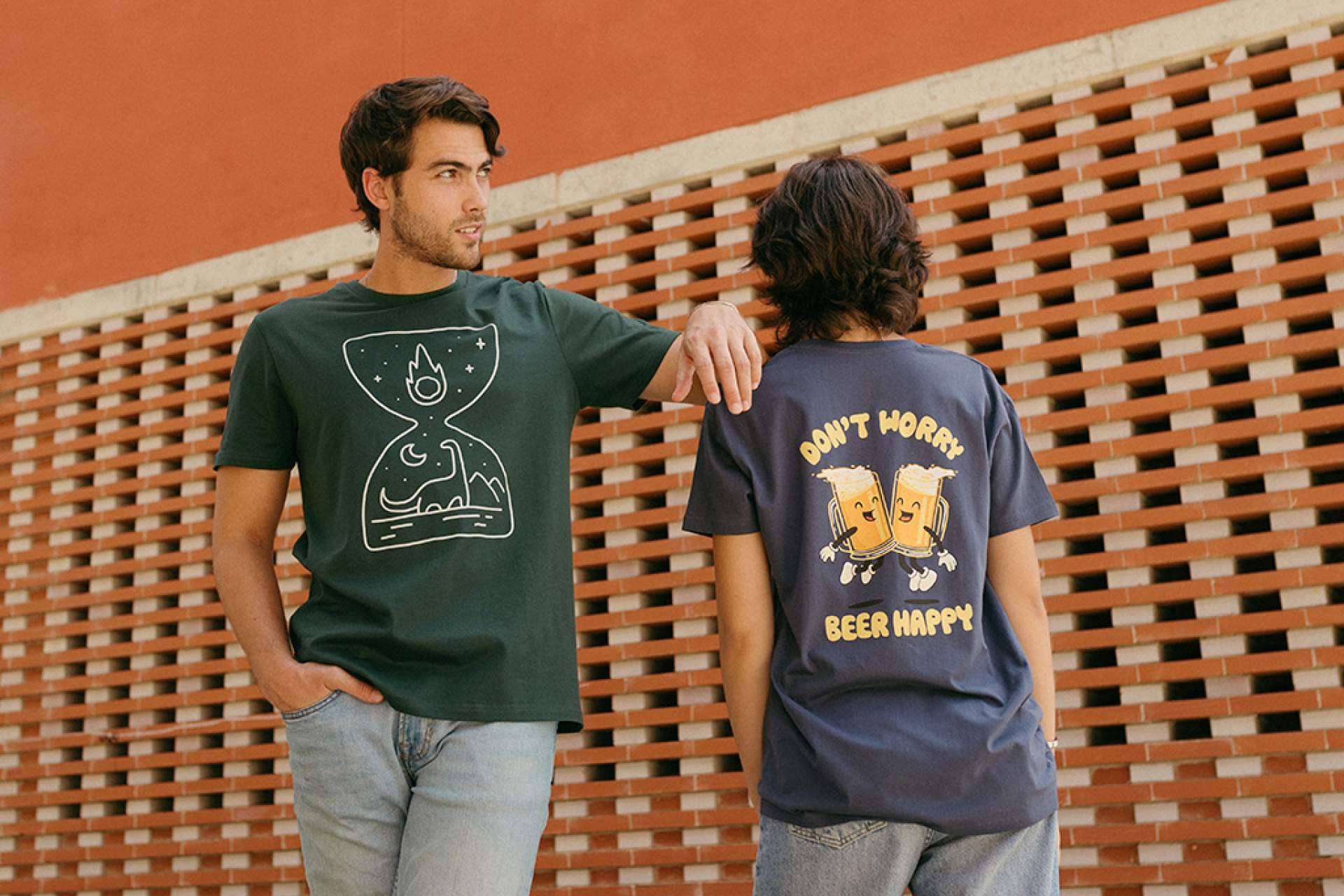 Originalidad, personalidad y comodidad con las camisetas molonas de Pampling
