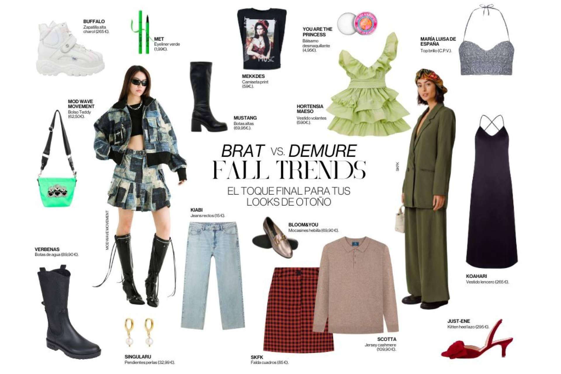 'Brat' o 'Demure'; cómo elegir el estilo perfecto para destacar esta temporada