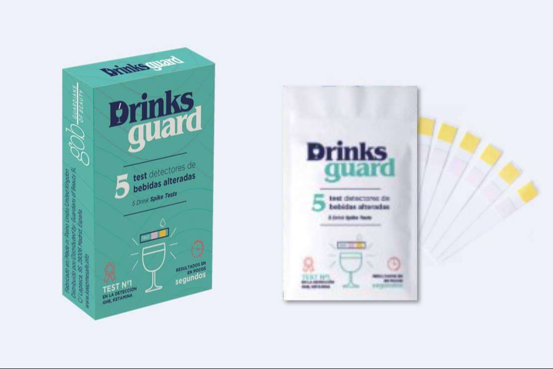 Ya está a la venta Drinks Guard, el innovador test para detectar fácilmente y en segundos bebidas adulteradas