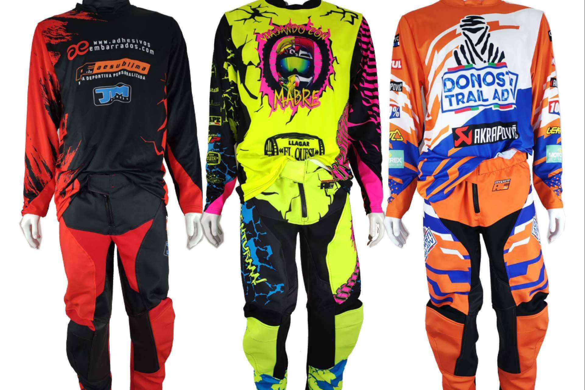 ADHESIVOSEMBARRADOS, personalización en equipación offroad para pilotos de motocross y enduro
