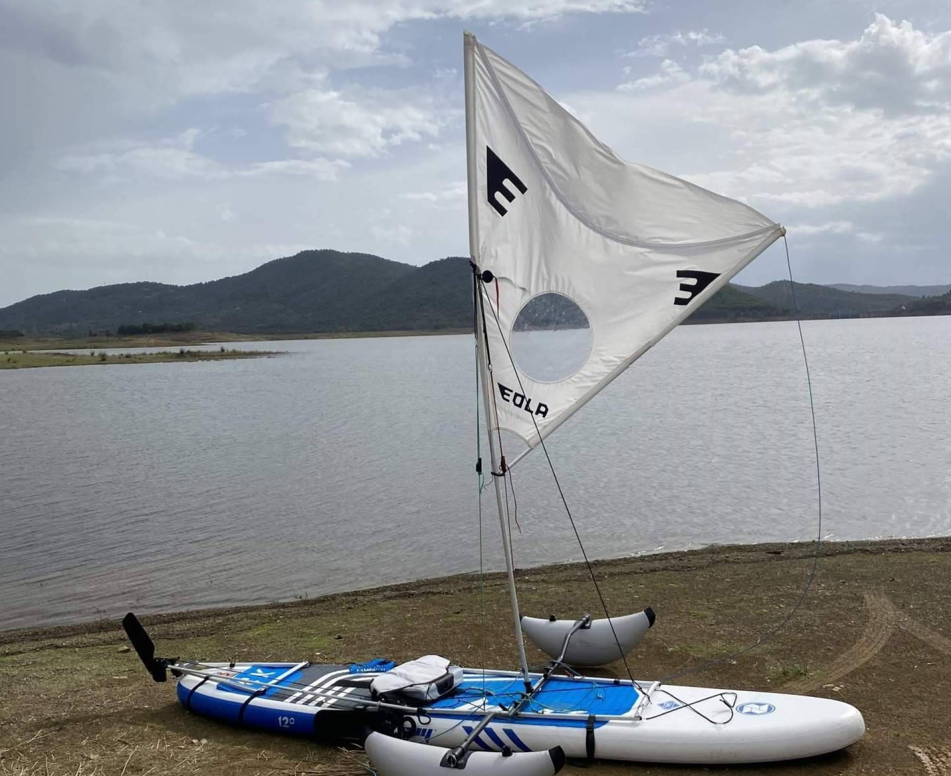 Estabilidad y firmeza sobre el agua, con las velas de paddle surf de Eola