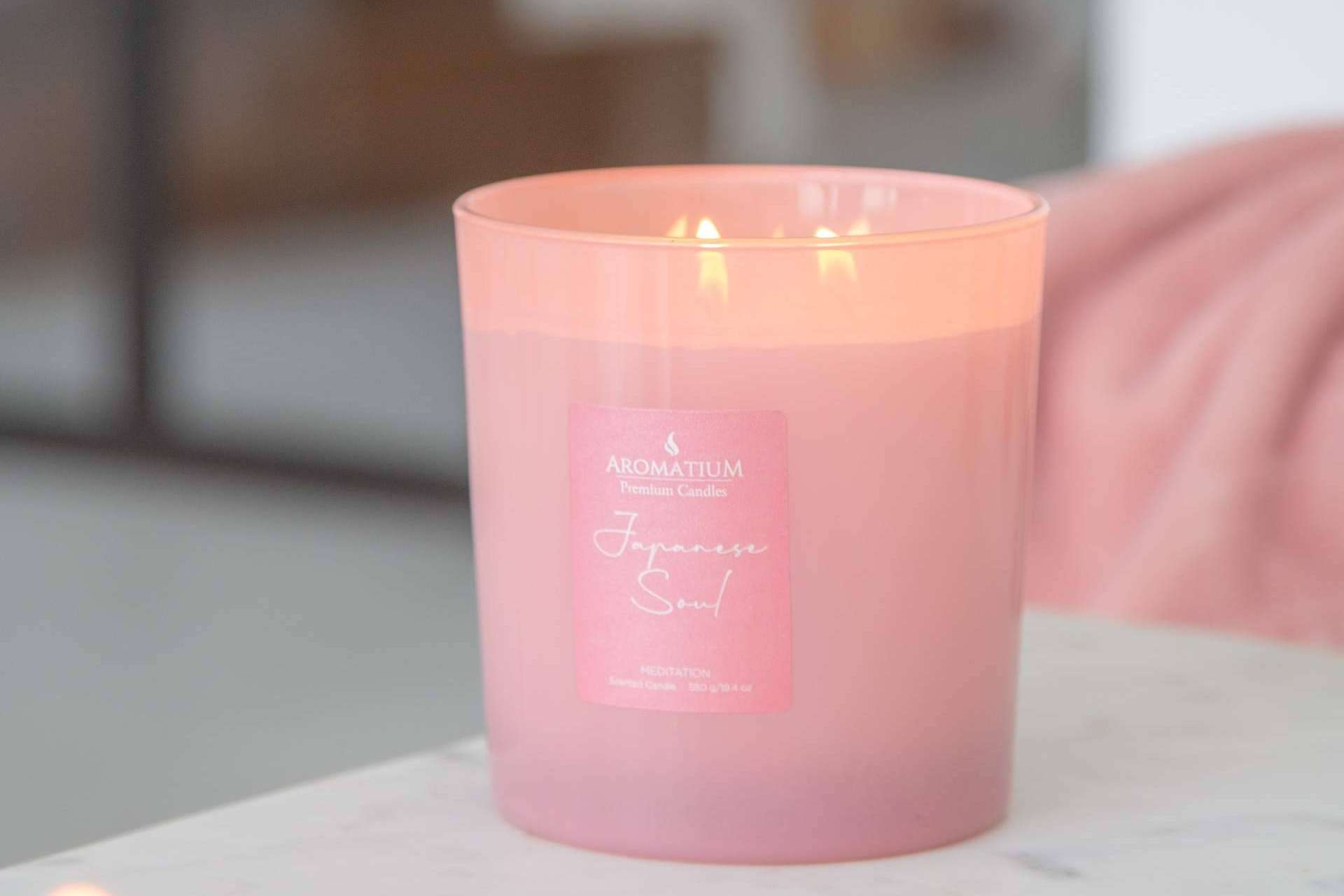 Velas Aromatium XL con aromas premium, la propuesta de La Boutique de las Velas