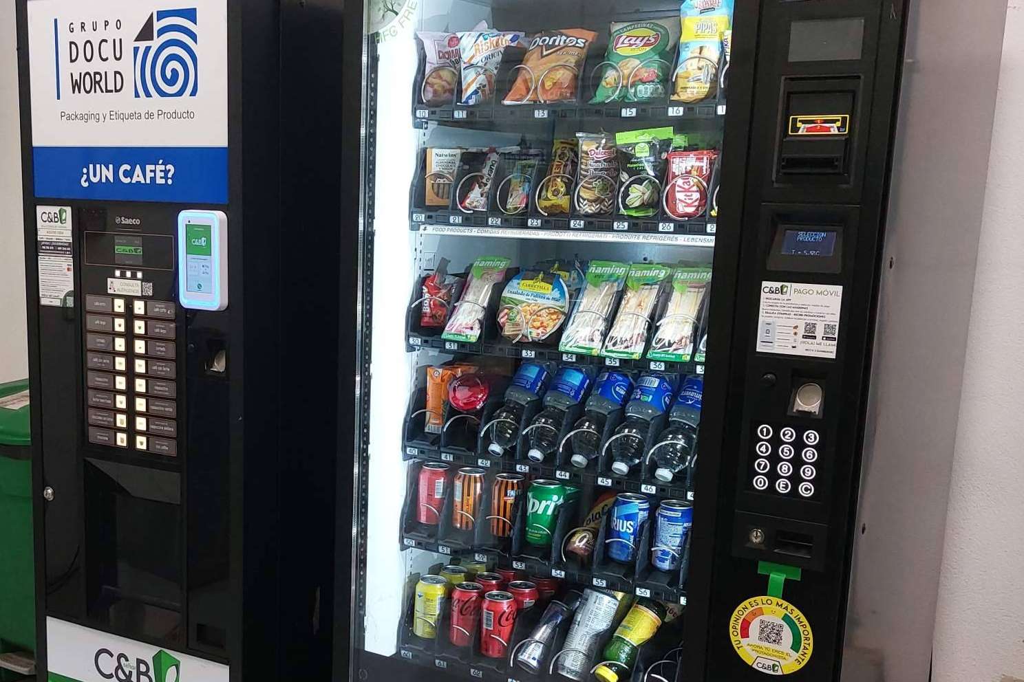 Vending con identidad propia, la apuesta de C&B Señor en Madrid