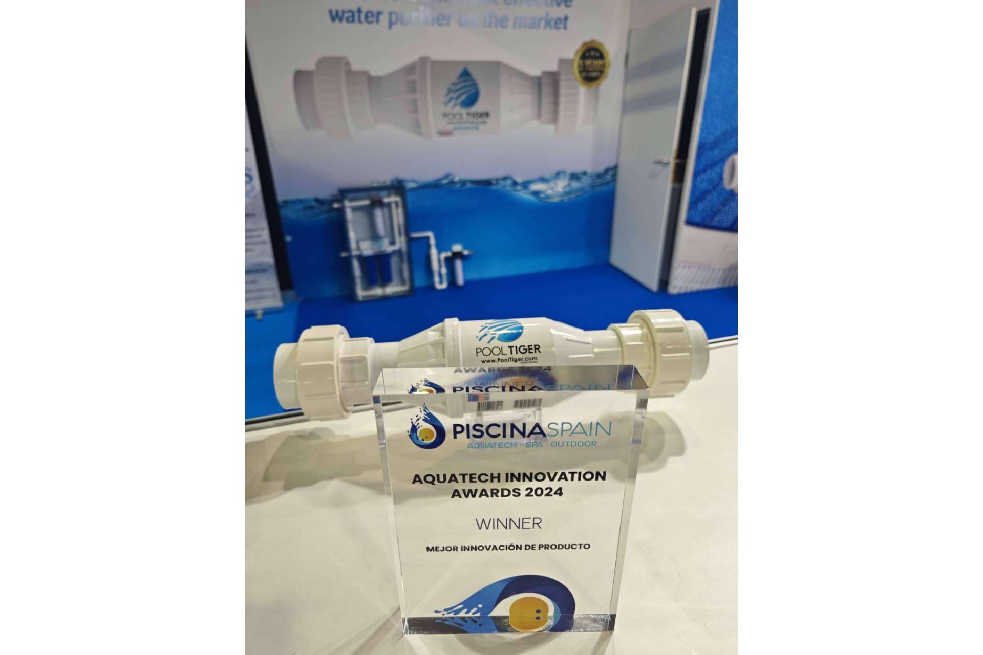 POOL TIGER EUROPE, la solución perfecta y premiada para disfrutar de un agua sana en la piscina