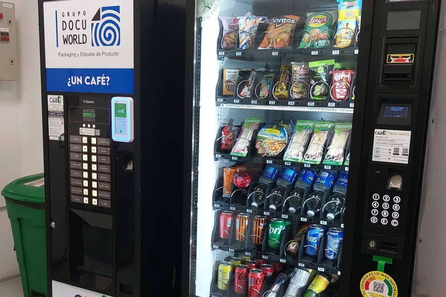 C&B Señor impulsa el vending personalizado para mejorar la experiencia empresarial en Madrid