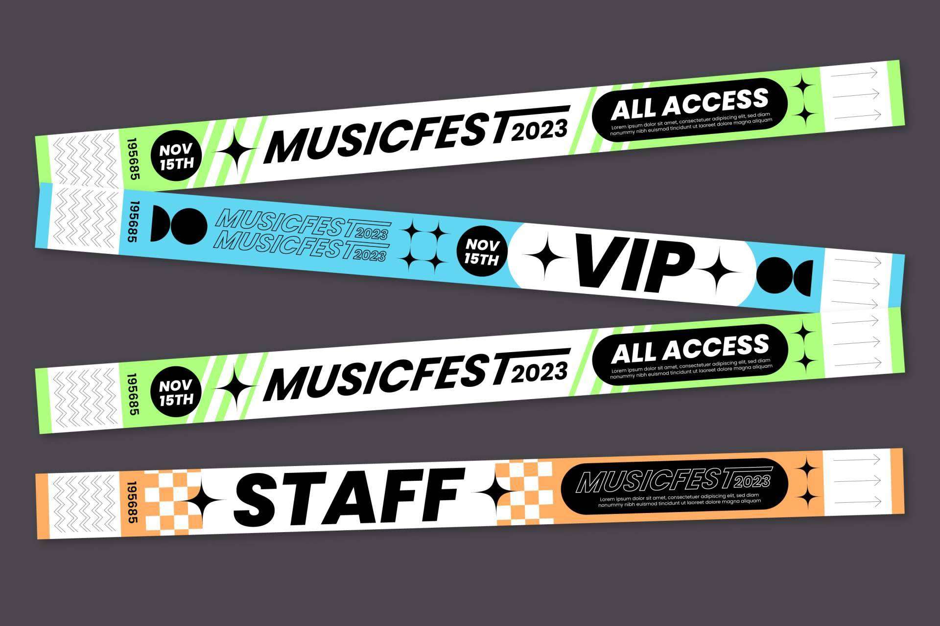 Pulseras de alta calidad para eventos seguros con Misterpulseras.com