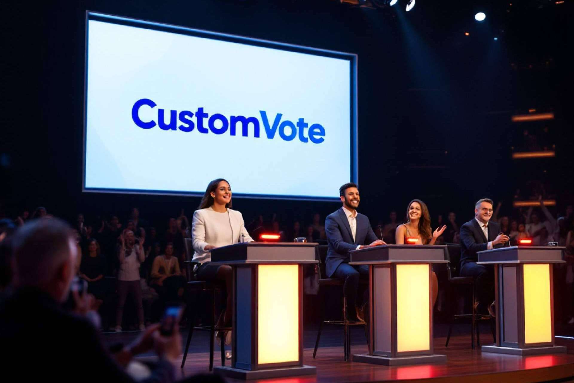 Custom Vote impulsa la participación en eventos con juegos, pulsadores y votaciones en tiempo real