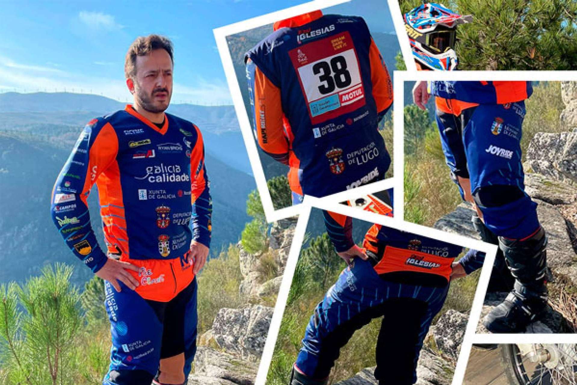 ADHESIVOSEMBARRADOS refuerza su identidad visual con ropa de motocross personalizada
