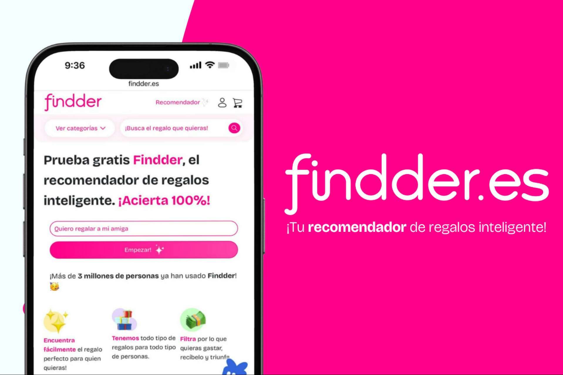 La plataforma Findder impulsa los regalos personalizados online con inteligencia artificial