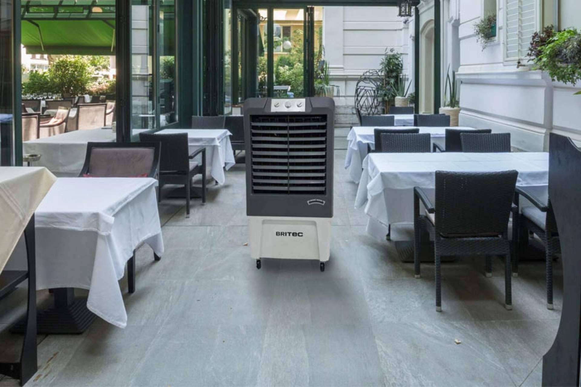 Gimnasios, naves y restaurantes apuestan por evaporativos portátiles para un confort sostenible