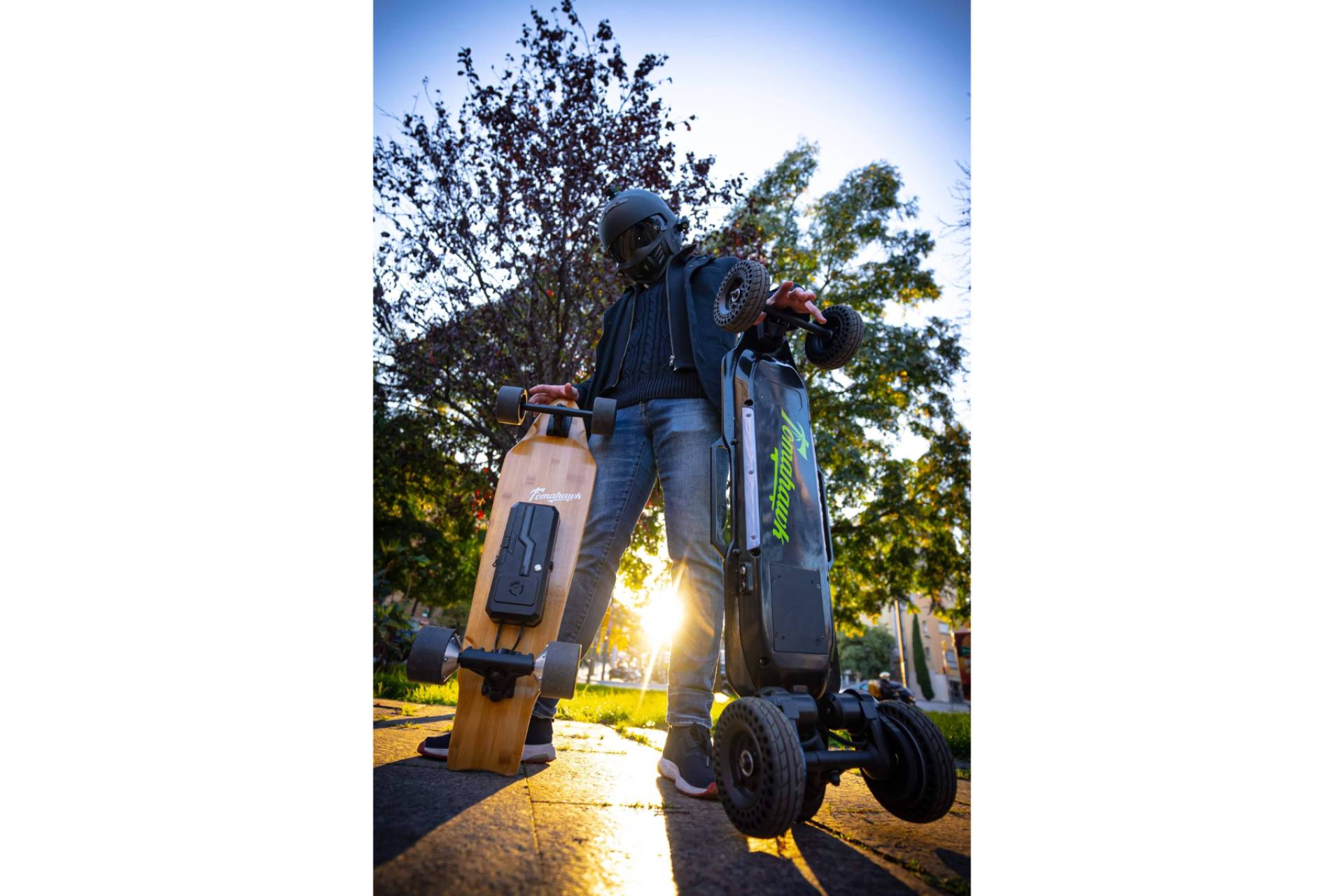 Guía para elegir el skate eléctrico ideal. Modelos destacados de Tomahawk Skateboards