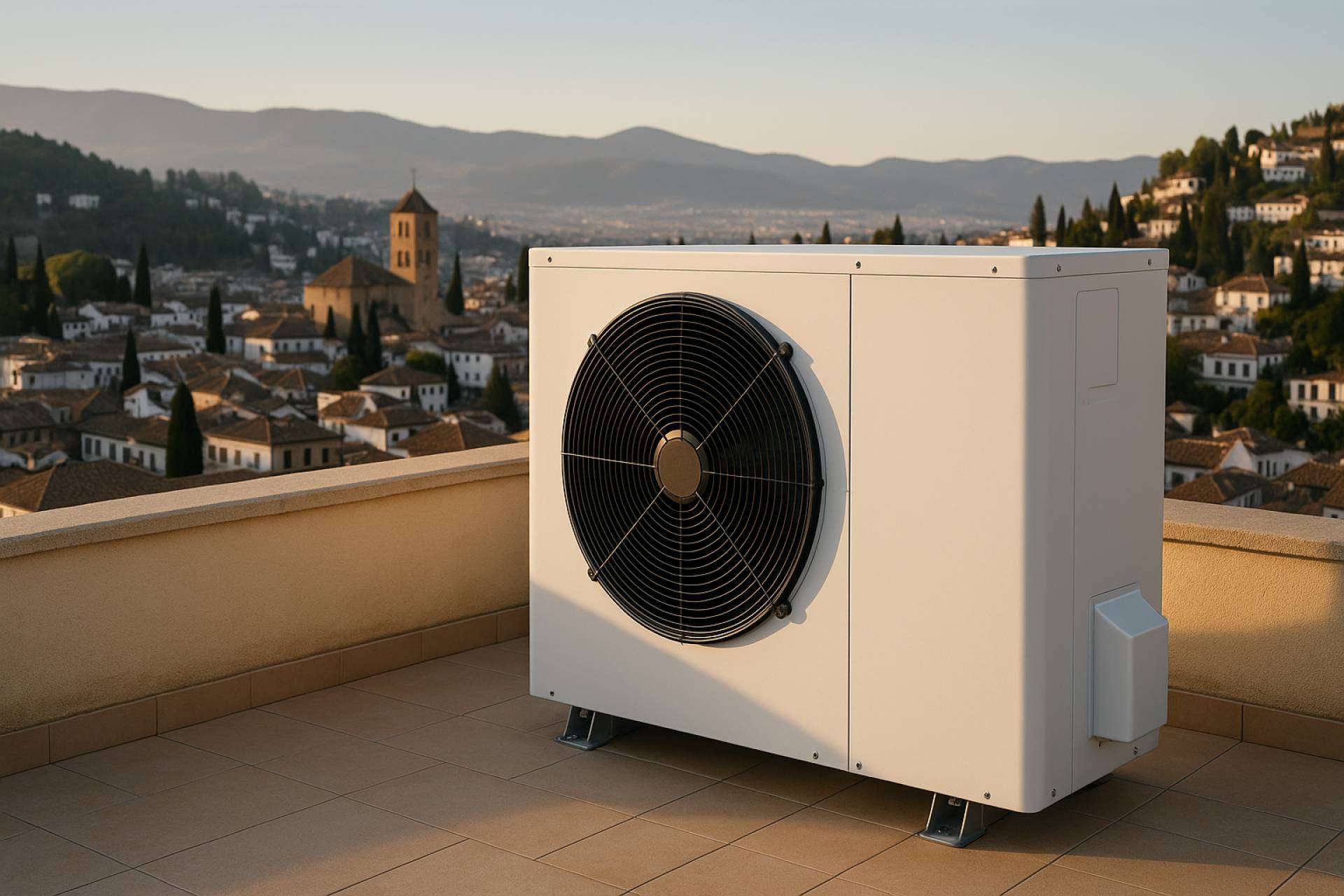 Naturclima impulsa el uso de aerotermia en Granada como solución eficiente para climatización del hogar