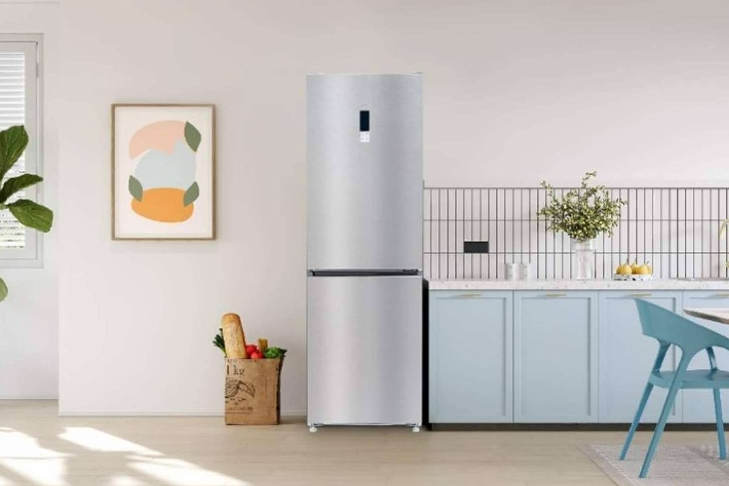 TCL Mega Space; EL frigorífico combi que multiplica su capacidad reduciendo su espacio en la cocina