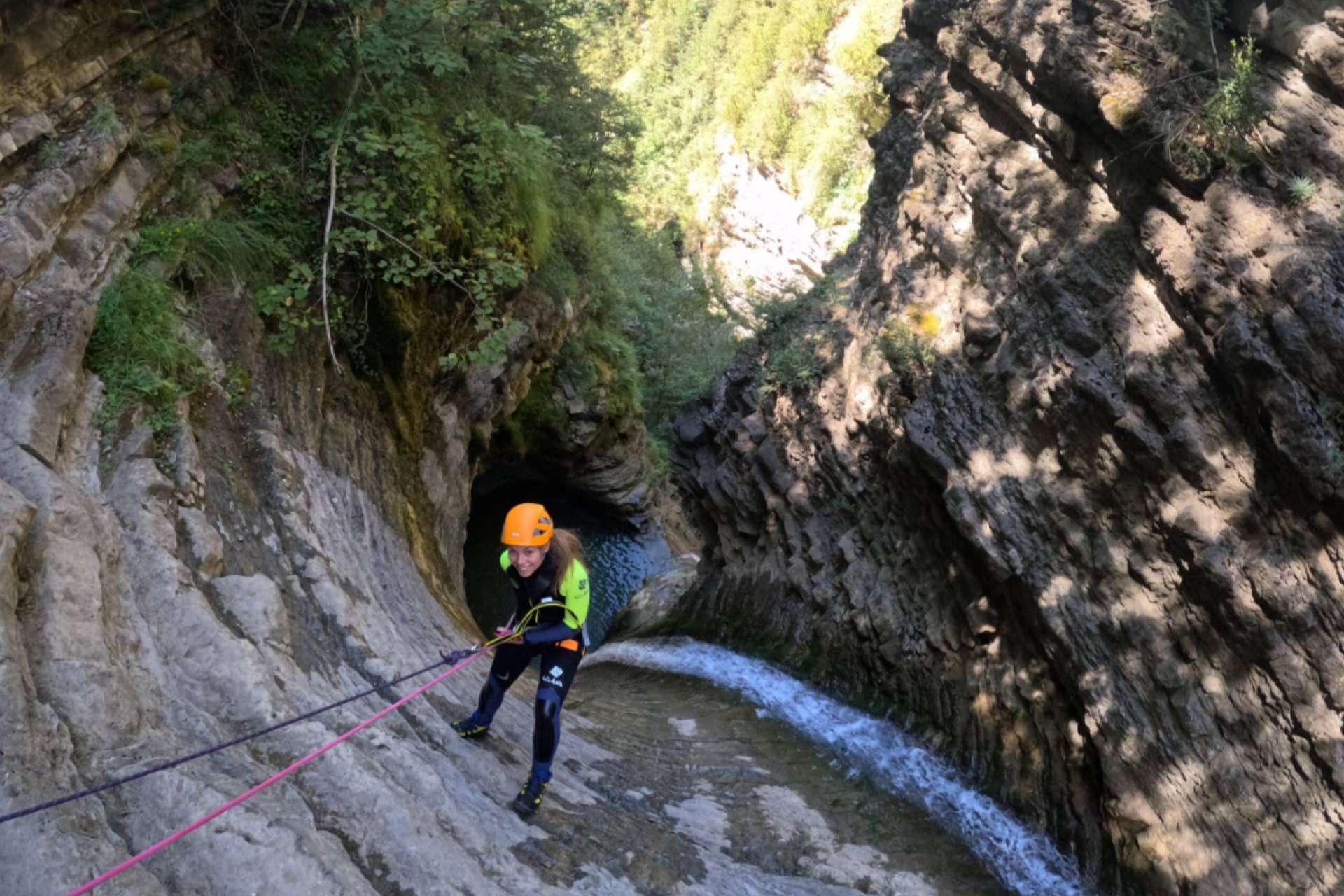 Ferrata Sorrosal y Barranco Gorgol; aventura completa en Ordesa y Valle de Tena