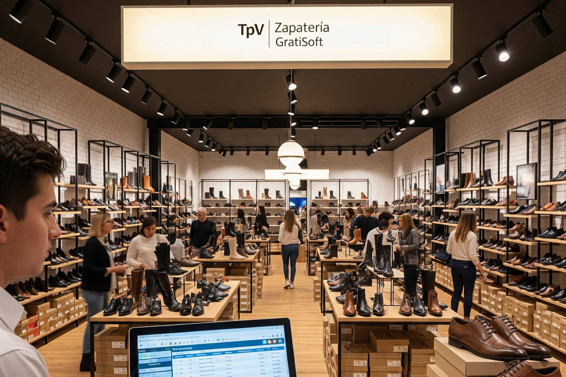 TPV zapatería, Gratisoft lanza un programa especializado para la gestión eficaz de tiendas de calzado