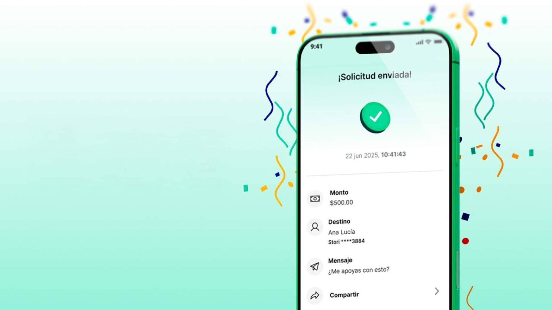 Stori lanza la función ‘Solicitar Transferencias’, una opción que elimina la necesidad de compartir cuentas entre usuarios