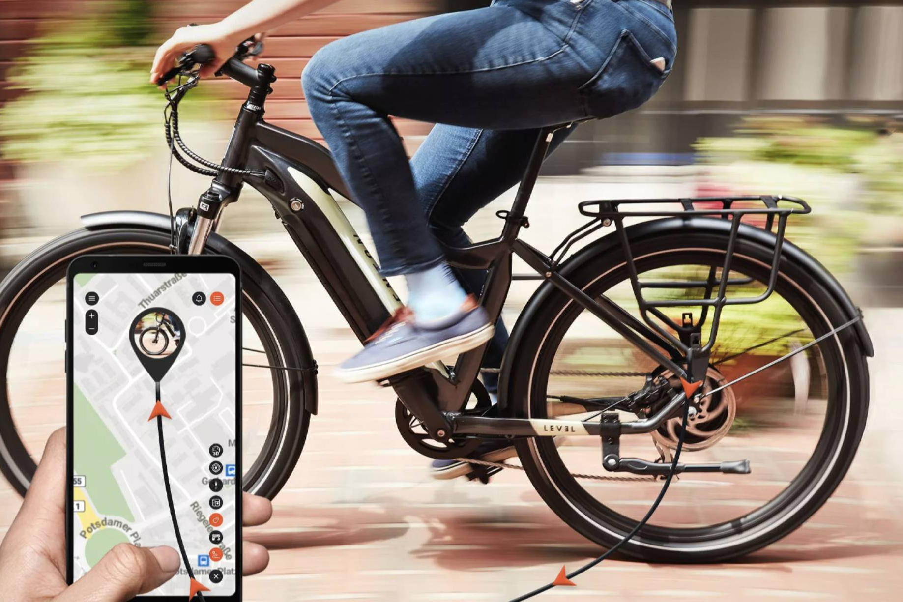 PAJ LED BICYCLE, luz trasera y GPS para bicicletas en un solo dispositivo