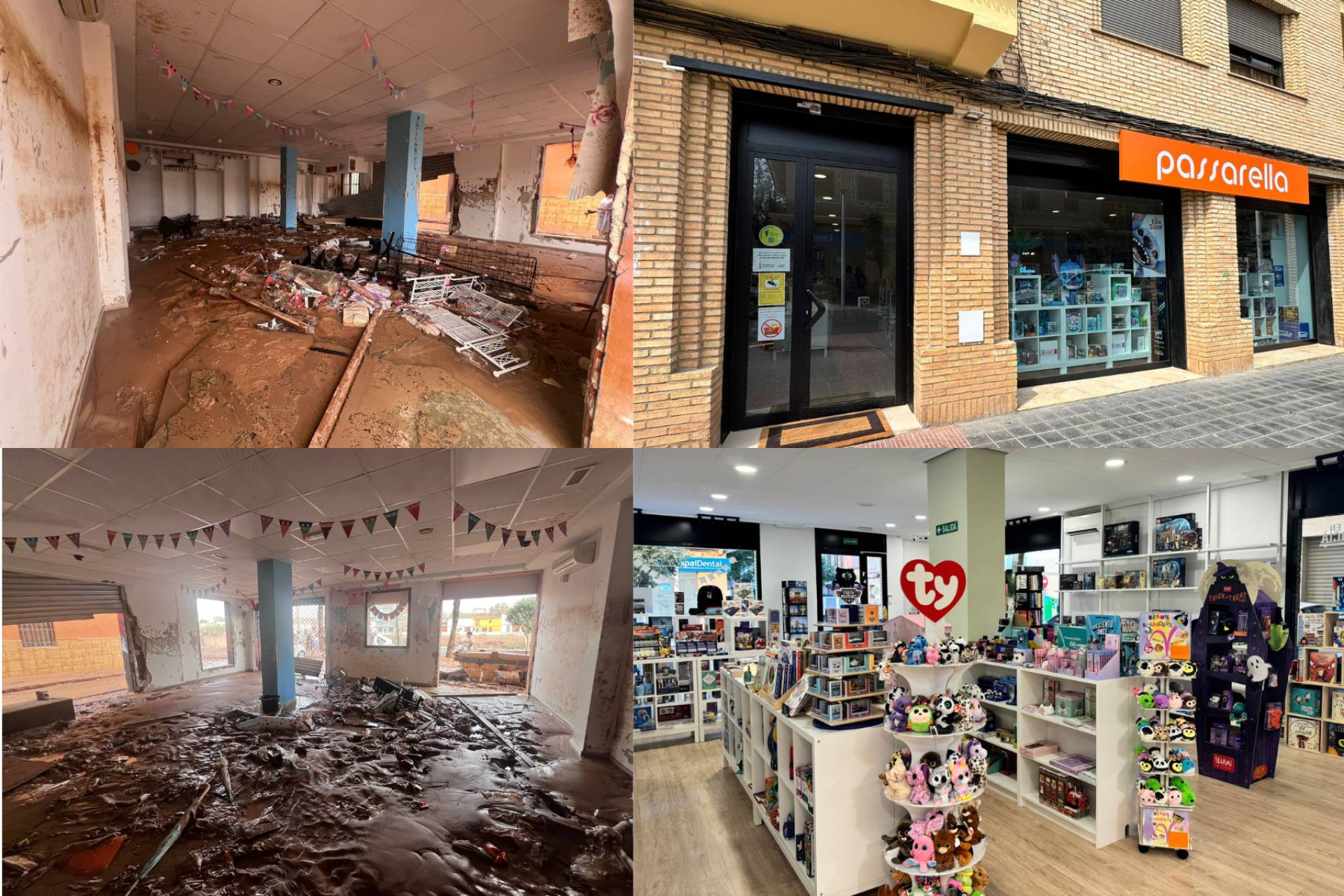 Passarella busca recuperarse tras la DANA con ofertas en libros y regalos navideños