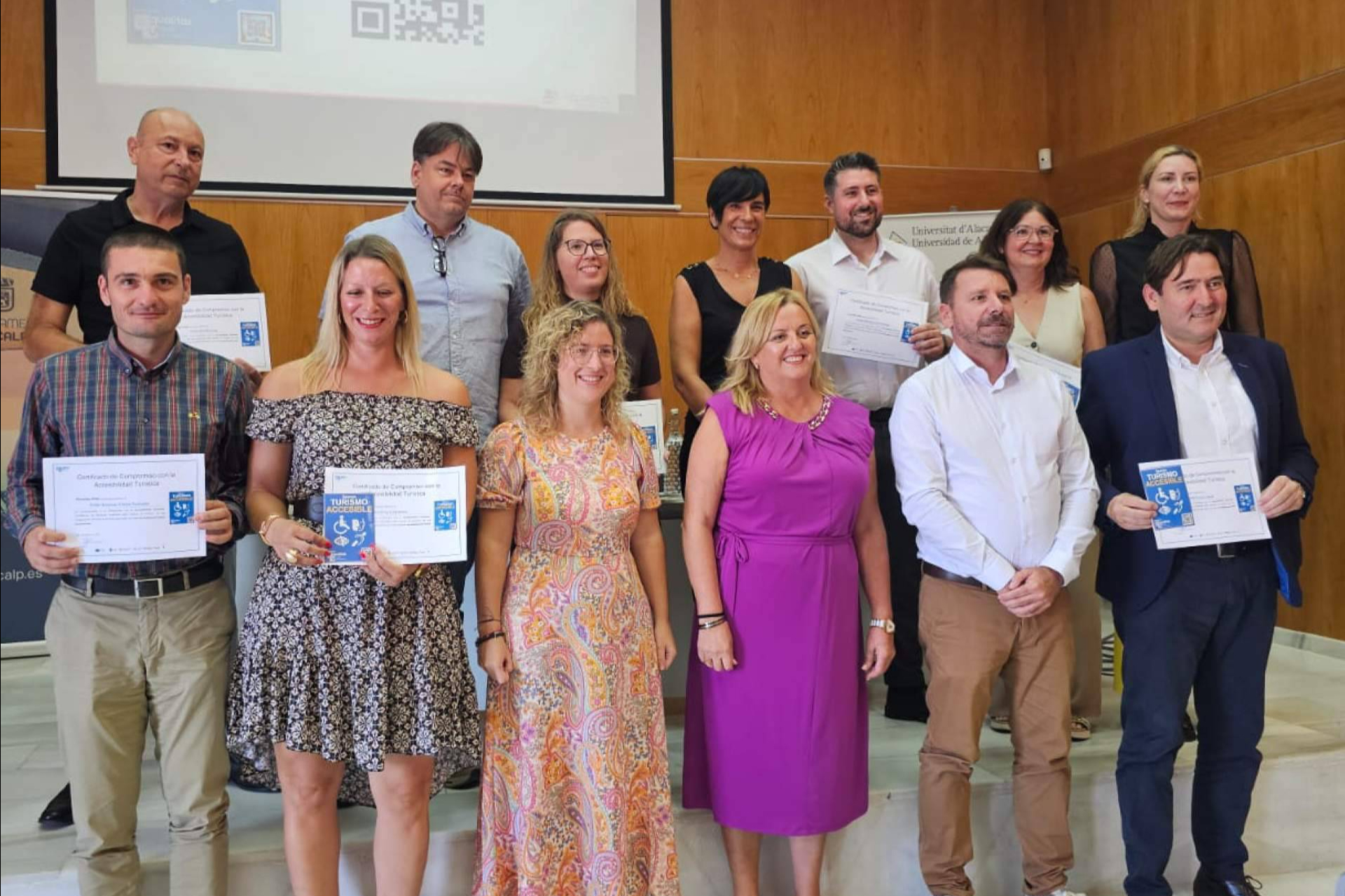 Interhome Calpe, reconocido con el distintivo 'Somos Turismo Accesible'