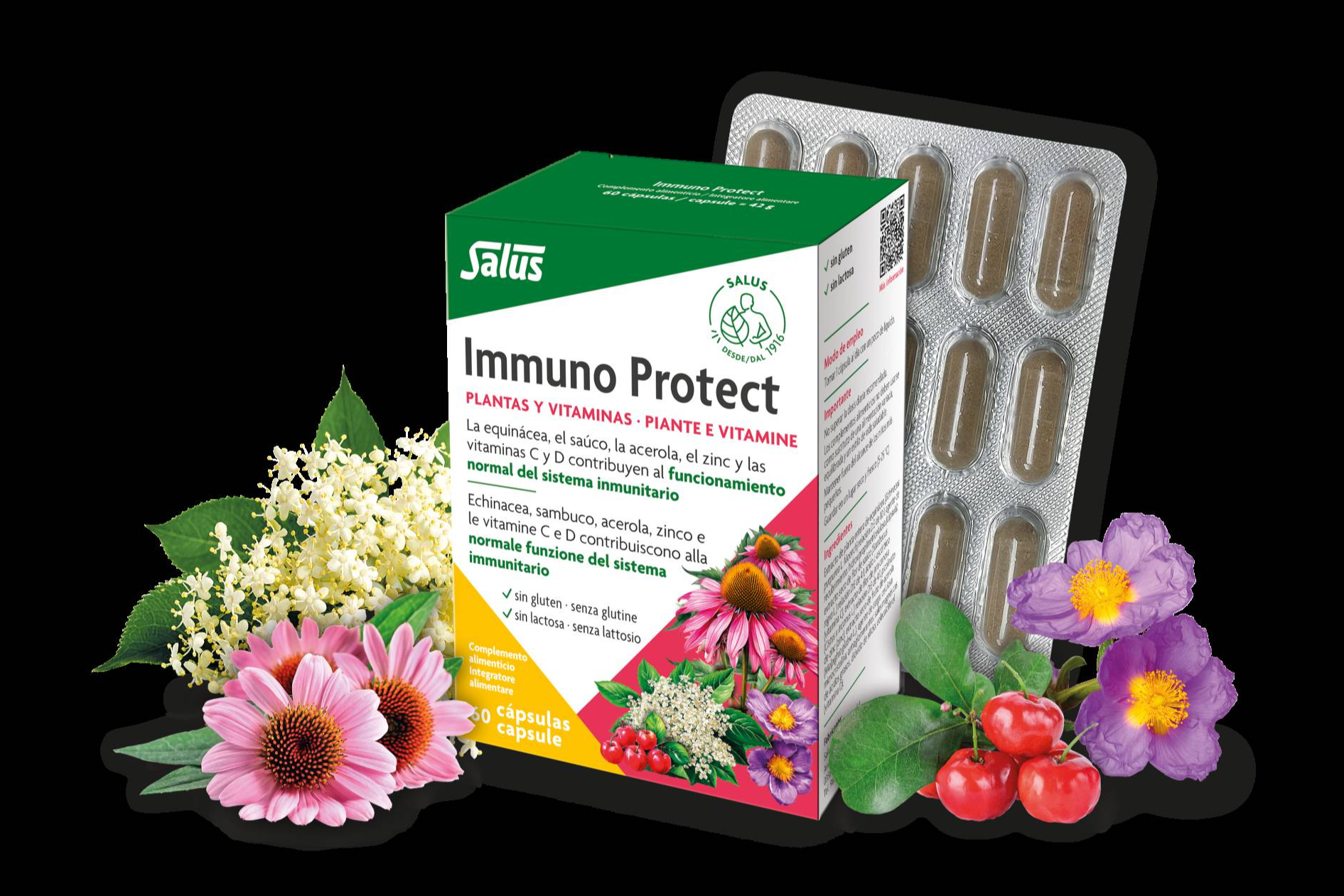Salus presenta Immuno Protect, una solución vegetal para estimular el sistema inmunitario