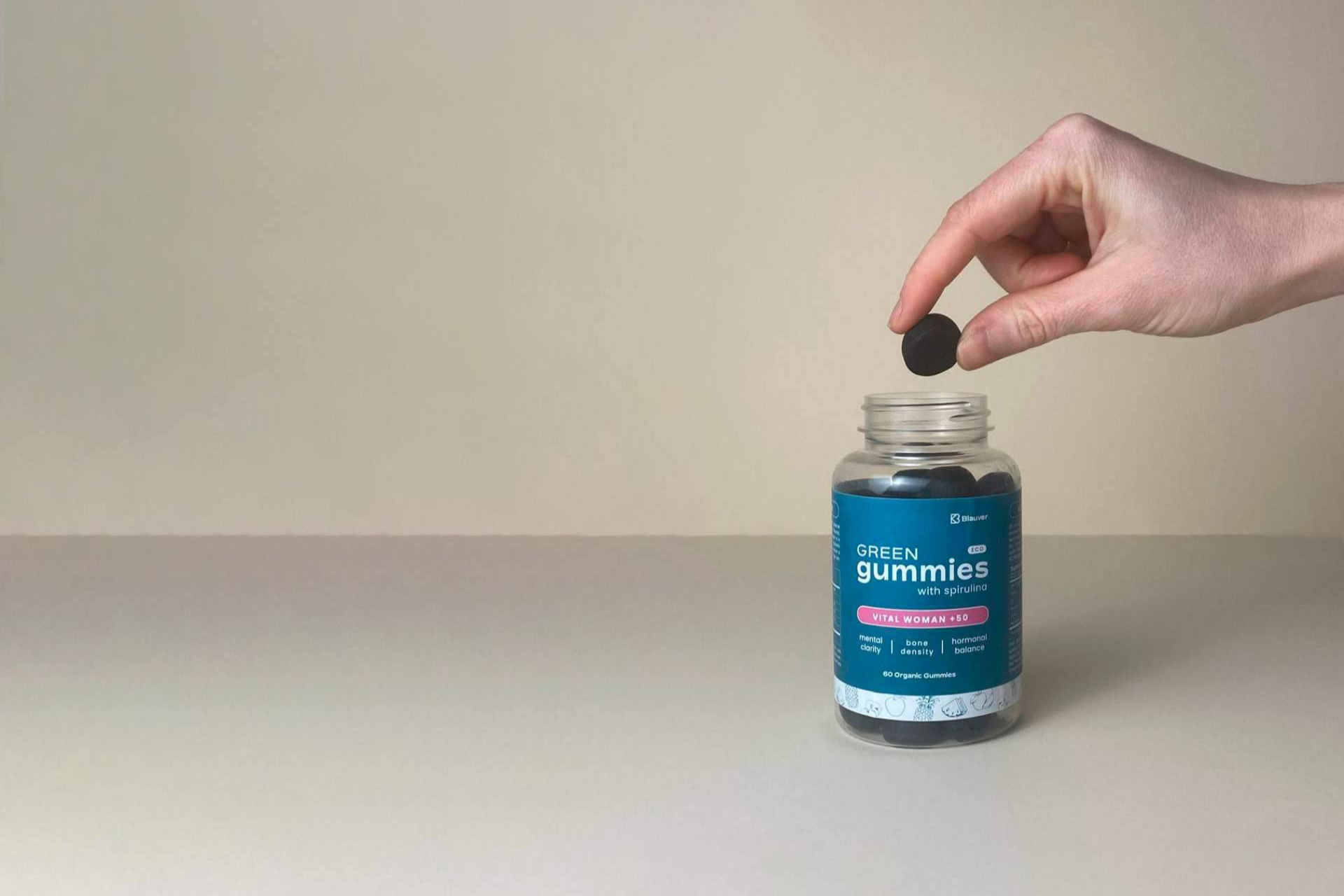 Green Gummies, gominolas con espirulina para acompañar la menopausia desde el bienestar natural