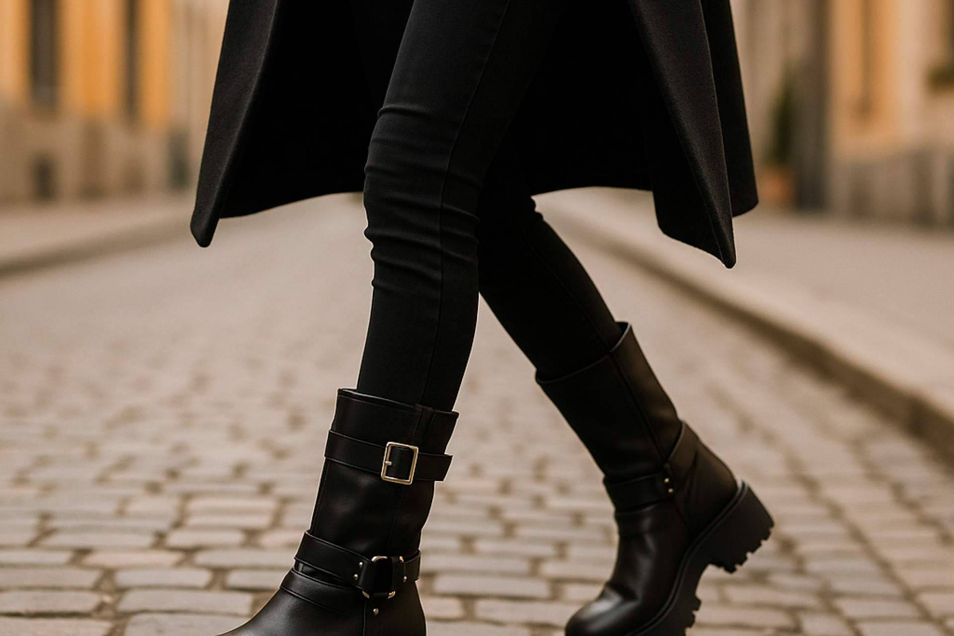 Diseño, piel natural y producción local, así son las botas negras de Calzados Gea que marcan la diferencia