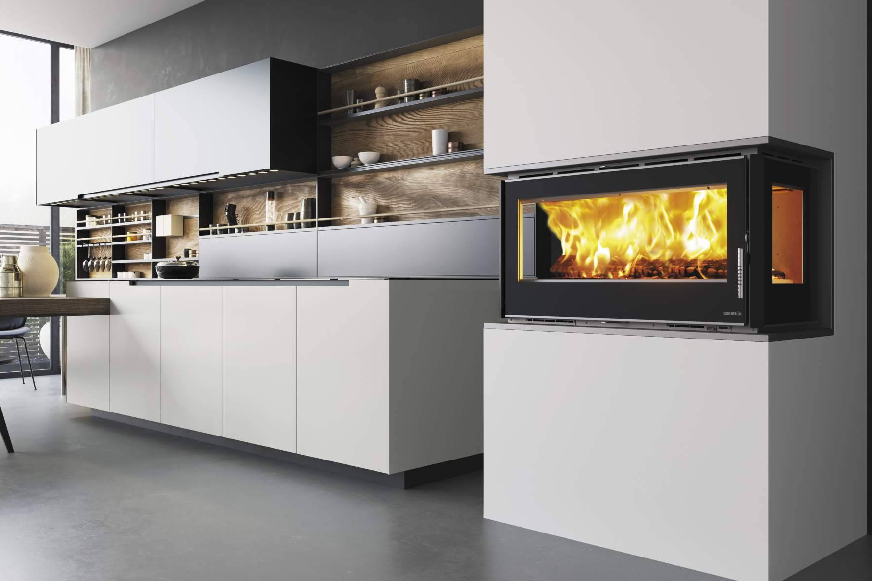Diseño, rendimiento y sostenibilidad, así son las estufas y chimeneas de Carbel