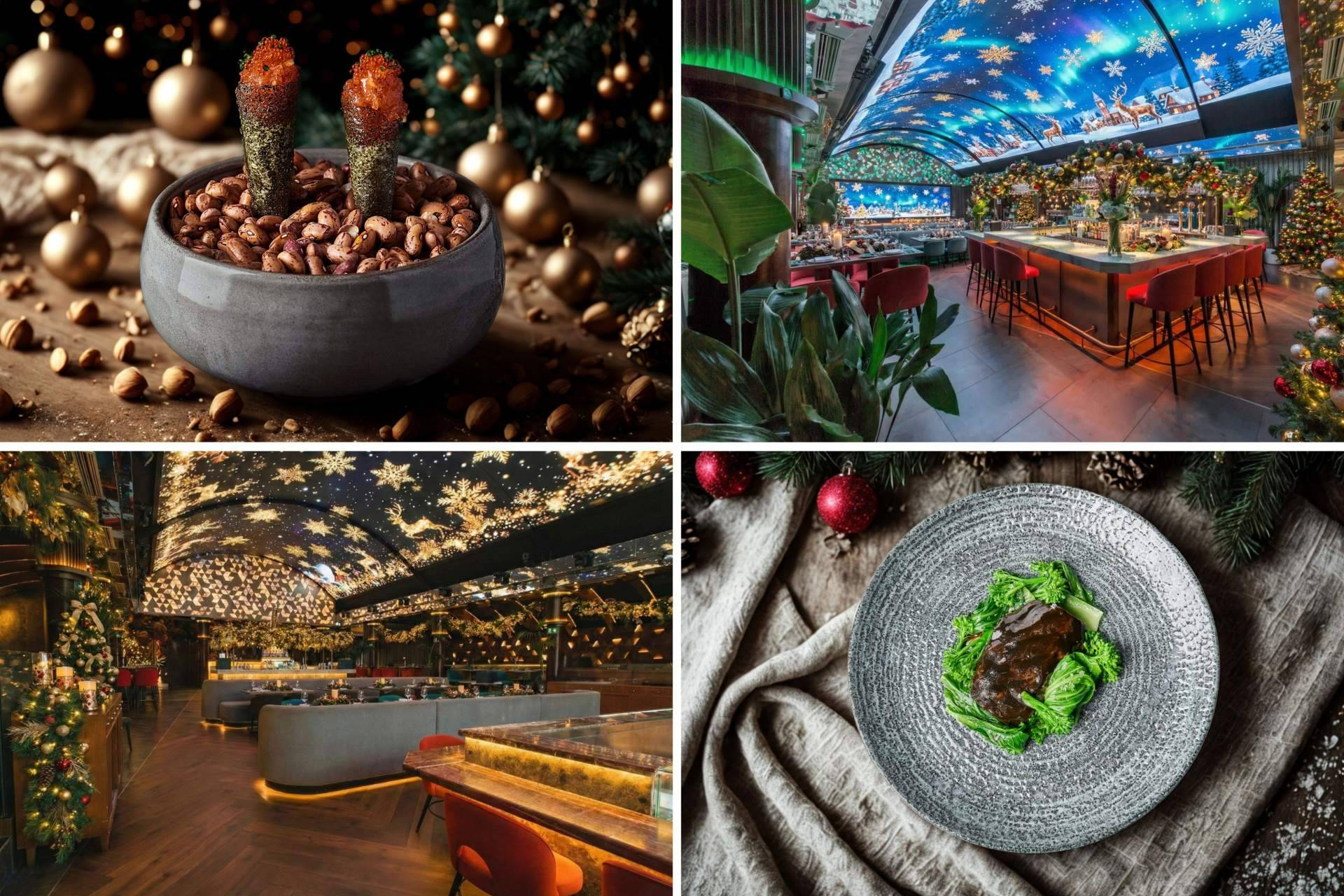 Quintoelemento, la parada obligatoria de la Navidad madrileña; gastronomía, luces y espectáculo