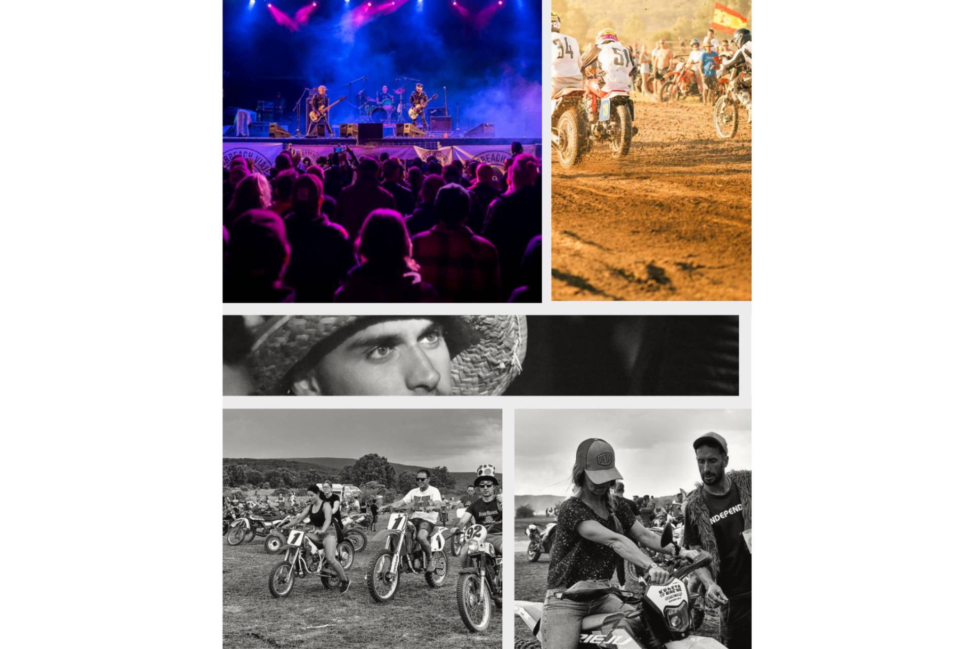 Cartel oficial del Motorbeach Festival 2026; cuatro días de rock, house, motor y vida al aire libre