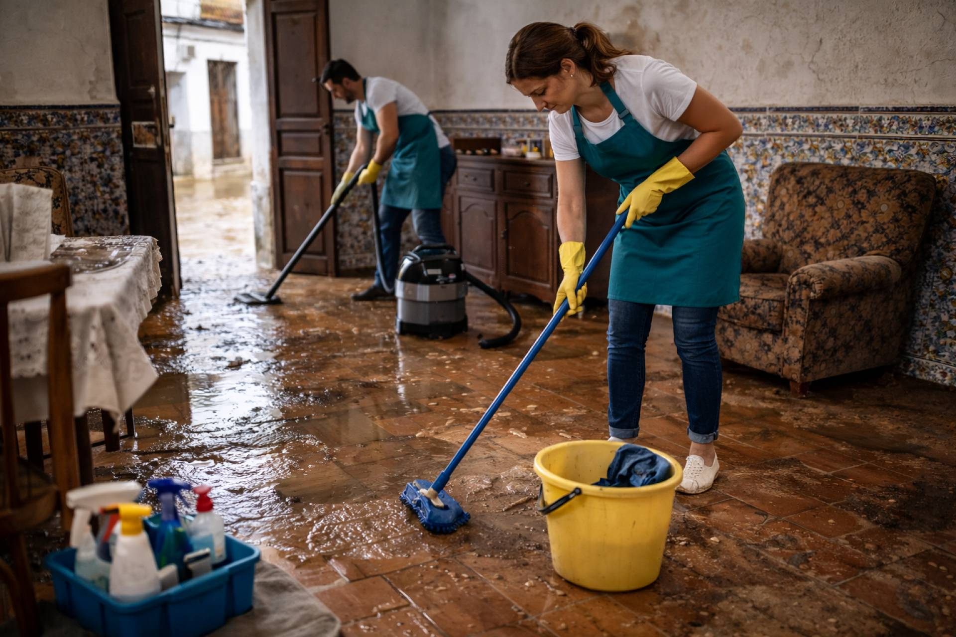 El temporal deja paso a las reparaciones; crece la actividad en Taskia