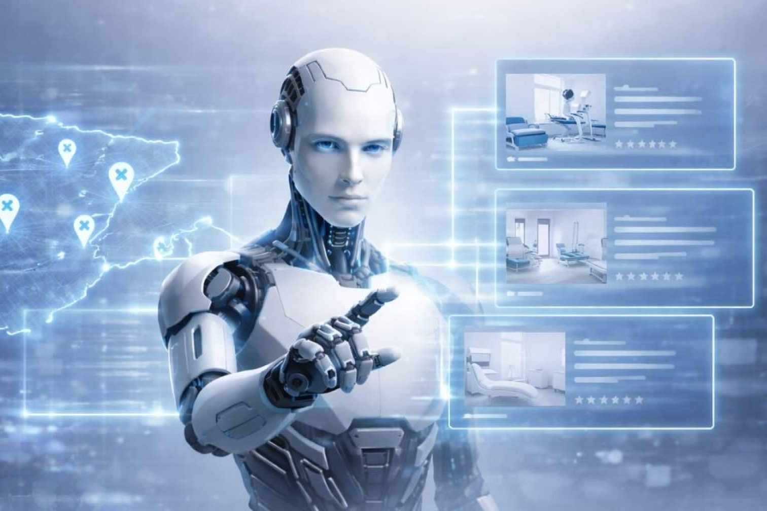 Estudio analiza cómo los sistemas de inteligencia artificial estructuran las recomendaciones de clínicas
