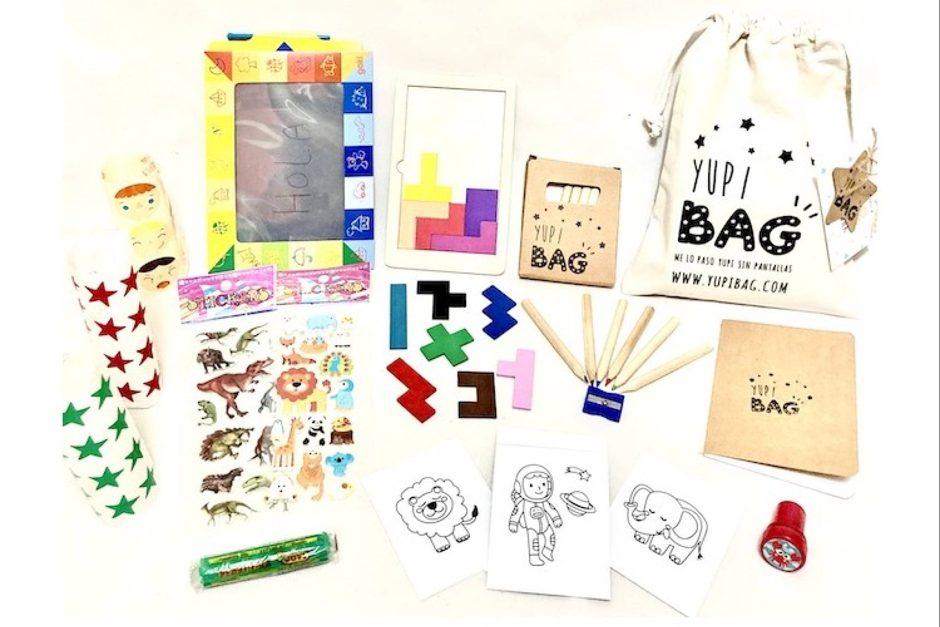 Yupibag transforma los eventos con detalles infantiles que combinan juego y creatividad