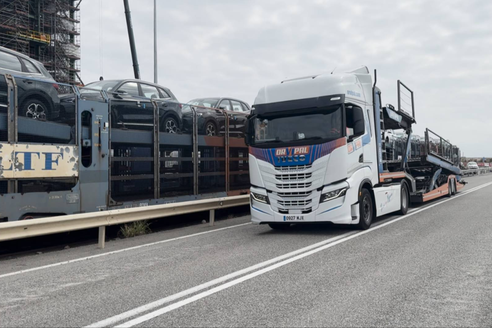 ORVIPAL pone en marcha una logística multimodal portavehículos con trenes para grandes operativas de automoción