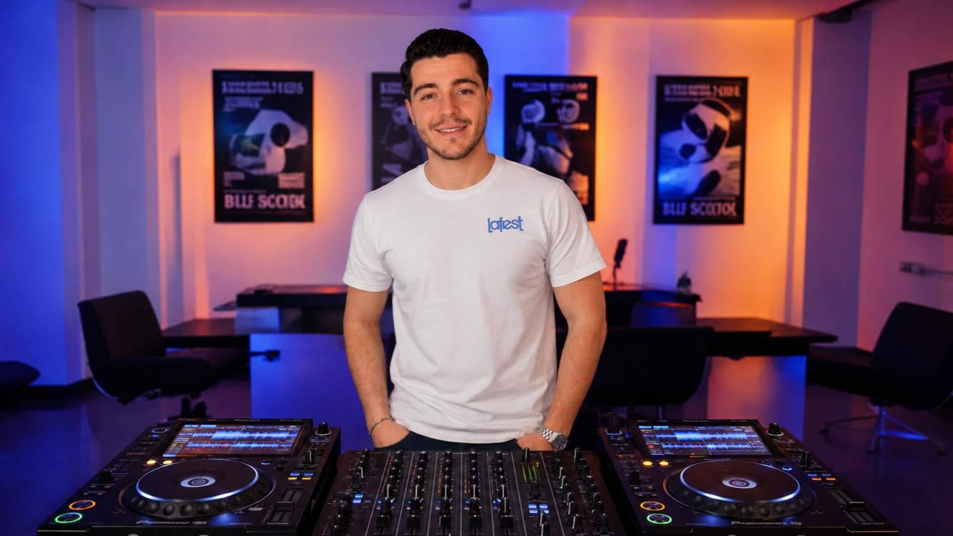 Jorge De Miguel, al frente de un modelo que transforma la profesión de DJ en España