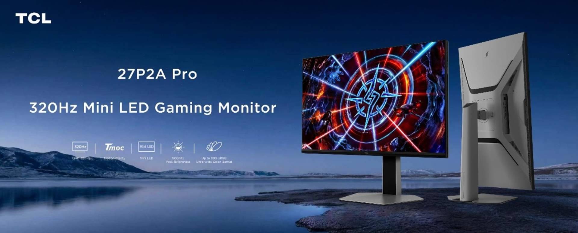 TCL presenta una gama ampliada de monitores en Europa, incluido su primer monitor OLED+